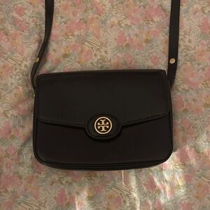 Tory Burch- Robinson Spazzolato Shoulder Bag